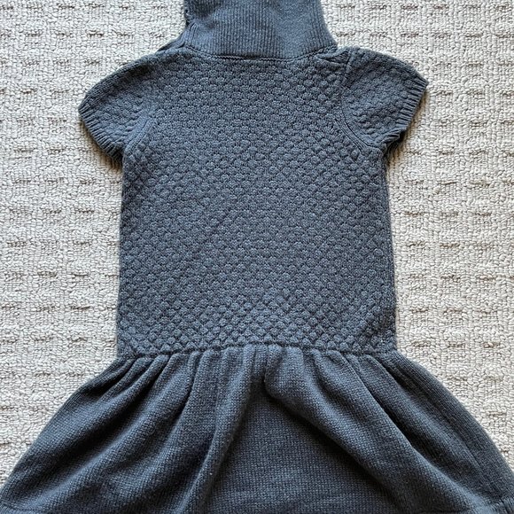 Girls Janie and Jack Cable Sweater Dress - Size 5 - Picture 3 of 5
